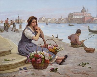 The Venetian Flower Seller