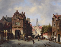 Market Day, Bruges