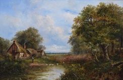 Cottage by a Duck Pond