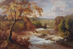 Barden Tower on the Wharfe, Yorkshire