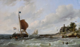 Shipping off the Dutch Coast