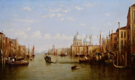 The Grand Canal towards the Punta della Dogana, Venice
