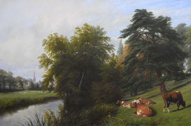 View on the Leam from the Private Estate of Lord Somerville