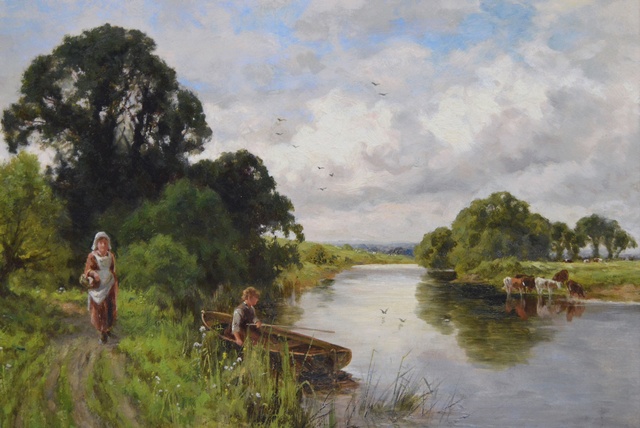 By the River